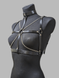 Верх портупея жіноча на груди з ланцюжками та чокером 2057 - Шкірзам, потрібна допомога 20570 фото 3
