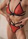 Белье женское красного цвета полупрозрачное на бретелях 2145 2145 фото 10