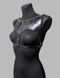 Портупея чорна широка жіноча на груди 2060 -  Шкірзам, потрібна допомога 2060 фото 3